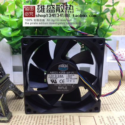 Cool 8cm A8025-42RB-6IP-PI 12V 0.54a 4-Wire PWM Temperature Control Speed Fan-inewdeals.com