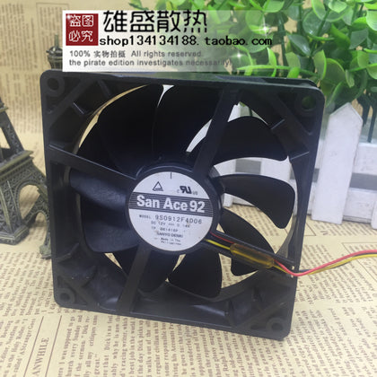 9S Sanyo 9 S0912f4d06 9025 9cm Zero Vibration Denki PWM Speed Control Cooling Fan-inewdeals.com