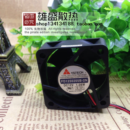 Yuanshan Y.s.tech 5020 Double Ball Mute Cooling Fan 12V 1.08W FD1250205B-2N-inewdeals.com