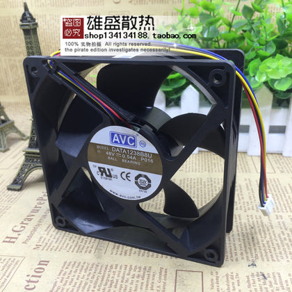 AVC DATA1238B8U 48V 0.54a 12cm IPC Server Cooling Fan-inewdeals.com