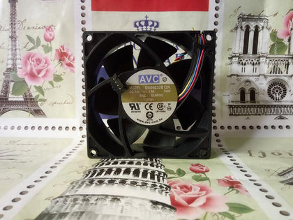 AVC 9032 12V 1.0a 9cm 4-Wire Temperature Control Case Server Fan Da09232b12h-inewdeals.com