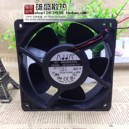 AD1224HB-F51 DC24V 0.32A xie xi Adda 120*120*38 Ball Fan-inewdeals.com