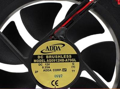 AQ0912HB-A70GL 12V 0.25A fan 9225 90mm waterproof heat dissipation cooling fan