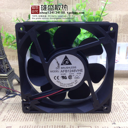 Afb1248vhe Dc48v 0.27a Three-Wire Delta Delta 120*120*38 Axial Flow Fan-inewdeals.com