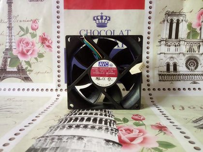 AVC 8cm/cm 8025 12v0.7a 4-Wire/Pin PWM Chassis CPU Cooling Fan Ds08025r12u-inewdeals.com