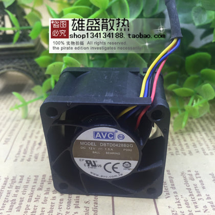 AVC Dbtd0428b2g 12v 1.5a 4028 4cm Large Air Cooling Fan-inewdeals.com