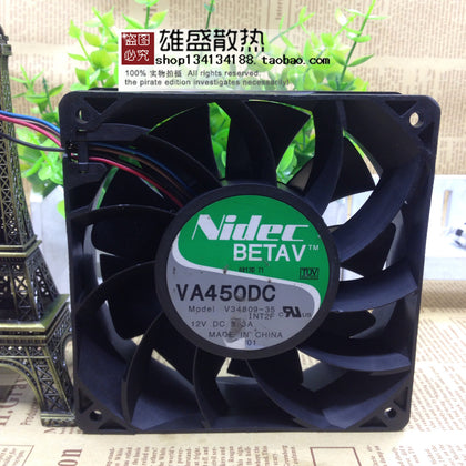 Nidec 12038 DC12V 3.3A VA450 V34809-35 Cooling Fan-inewdeals.com