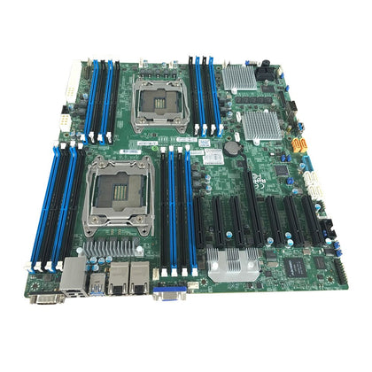 Two-way SuperMicro X10DRH-CT Server Motherboard C612 X99 2011-V3