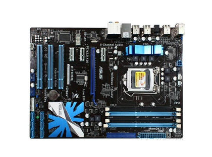Used ASUS motherboard P7H55 boards LGA 1156 DDR3 for intel i3 i5 i7 cpu 16GB mainboard H55 Desktop motherboard BOARDS