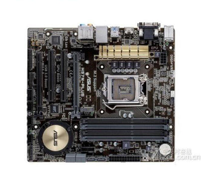 Used desktop motherboard ASUS H97M-PLUS DDR3 LGA 1150 motherboard Solid-state integrated USB3,0 SATA3 PCI-E 3.0 mainboard