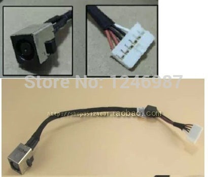 DC Power Jack Connector with Cable for Dell Inspiron M101Z 1120 1121 - inewdeals.com