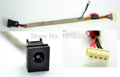 DC Power Jack Connector with Cable for TOSHIBA Satellite U400 U405 U405D P90 - inewdeals.com
