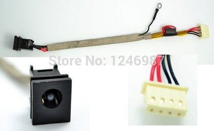 DC Power Jack Connector with Cable for Toshiba Portege M800 - inewdeals.com