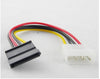 IDE 4 Pin male M-F SATA Hard Drive Adapter Power Cable Line Power