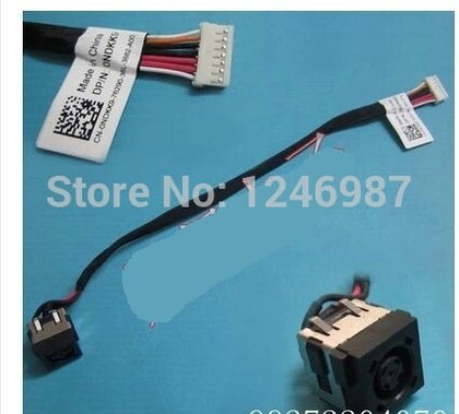 DC Power Jack Connector with Cable for Dell Latitude E5520 E5420 - inewdeals.com