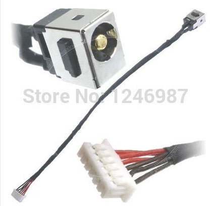 DC Power Jack connector with cable For Lenovo ideapad B560 50.4JW07.001 - inewdeals.com