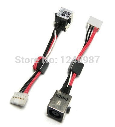 DC Power Jack connector with cable For Dell Inspiron DELL 15R 3560 5520 7520 - inewdeals.com