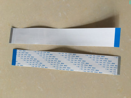 FFC FPC Flexible Flat Cable 1.0mm Pitch 28Pin Length 1000mm Reverse AWM 20624 80C 60V - inewdeals.com