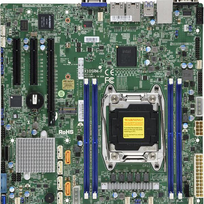 X10SRM-F Industrial Package Motherboard Supermicro Single-channel Server 2011-pin Micro-ATX 10 SATA3 E5-1600 E5-2600 C612