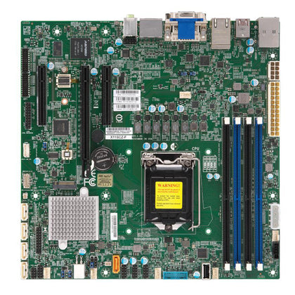 X11SCZ-F Supermicro Workstation Motherboard 8th/9th Gen Core i3/i5/i7/i9 Xeon E-2100/E-2200 Series LGA-1151 DDR4 PCI-E3.0