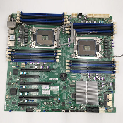 X9DR3-F Supermicro Server Motherboard LGA2011 Support E5-2600 V1/ V2 Family ECC DDR3 8x SAS Ports From C606