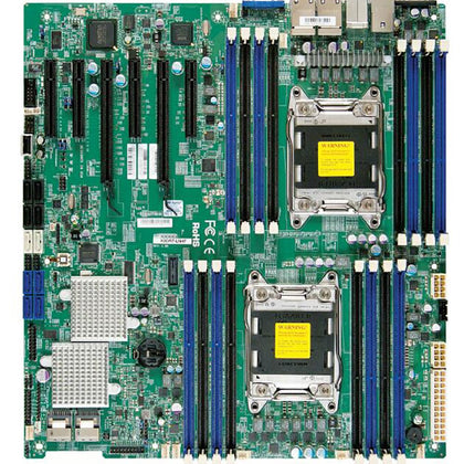 X9DRE-LN4F Supermicro Server Motherboard E5-2600 Family ECC LGA2011 DDR3 8x SATA2 And 2x SATA3 Ports