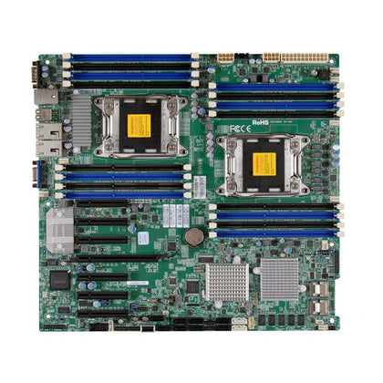 X9DRH-7F Supermicro Server Workstation Motherboard 8x SAS2 Ports From Broadcom 2208