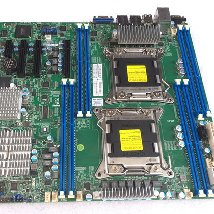 X9DRL-7F Supermicro Server Motherboard LGA2011 Support E5-2600 V1/V2 Family ECC DDR3 8x SAS Ports via Broadcom 2208