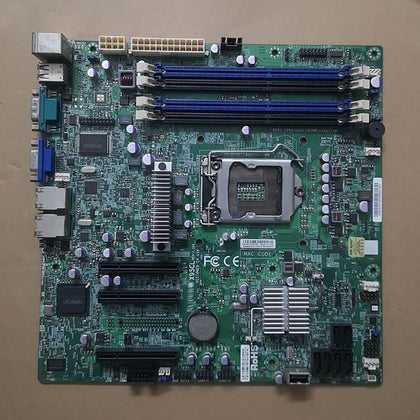 X9SCL Supermicro Server Motherboard LGA1155 Xeon E3-1200 V1 V2 Serie 2nd and 3rd Gen Core i3 DDR3 SATA 2.0 PCI-E 3.0 USB 2.0
