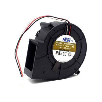 AVC 9733 DC 12V 1.32A BA10033B12H 3 wire turbine cooling fan blower