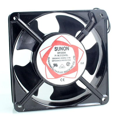 cabinet cooling fan DP200A P / N 2123HSL 220V 0.14A Axial Fans 120 * 120 * 38mm