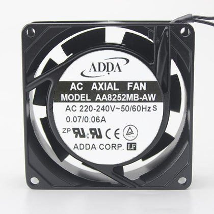 AA8252MB-AW 8025 80mm 80*80*25mm 0.07/0.06A ventilateur axail 15CF MAC 220V ventilateur de refroidissement
