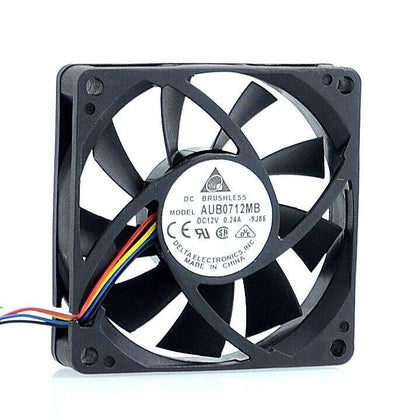 AUB0712MB 7015 70mm 12V 0.24A 7cm 4pin PWM CPU cooling fan for Delta 70*70*15mm