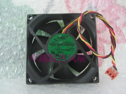adda ad08012hx207600 12v 0.15a 8cm 8020 3 line cooling fan - inewdeals.com