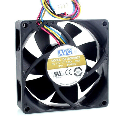DATB0825B2S 8025 80*80*25mm 80mm 12V 0.84A PWM speed winds cooling fan violence