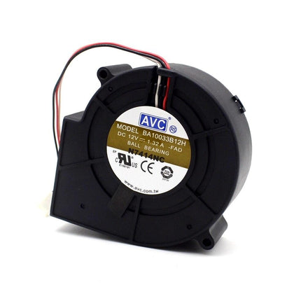 9733 DC 12V 1.32A BA10033B12H 3 wire turbine cooling fan blower for AVC