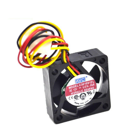 AVC C3010S12L 12V 0.07A 30x30x10mm 3010 3cm 30mm ultra quiet hard drive cooling fan