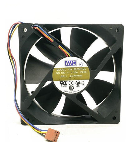 AVC DA12025B12L P005 12V 0.3A 120mm 12025 pin PWM fan cooling fan