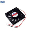 orginal DS07015R12M 3 Wires Temperature Control CPU Cooling Fan DC 12V 0.4A 7015 70*70*15mm 7cm 70mm