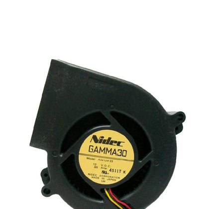 Nidec 9733 turbo fan projection device servers 12V 0.65A A34124-33 97*97*33mm