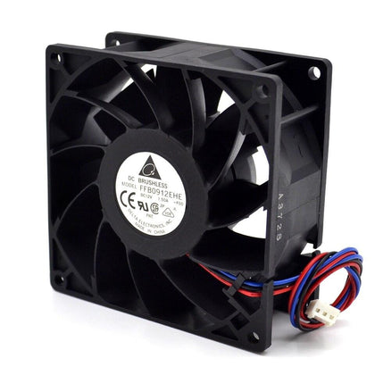 9038 pairs ball 9CM 90mm cooling fan violence 12V 1.5A FFB0912EHE support gun 90*90*38mm