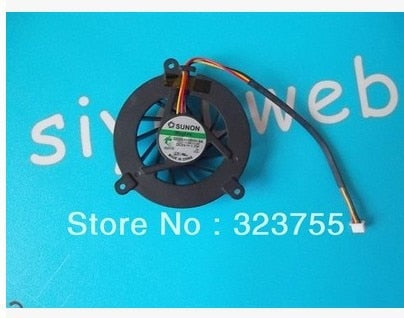 CPU cooling fan for ASUS F3J F3S A8 A8J Z99 N80 X80 M51 f8v G1S-1A G1-A G1SN-A1 GC054509VH-8A 11.V1.B2088.F.GN UDQF2ZR04FAS 3PIN - inewdeals.com