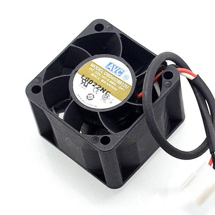 4028 40mm double ball bearing fan DB04028B12U 1U server chassis cooling fan 12V 0.66A 40*40*28mm