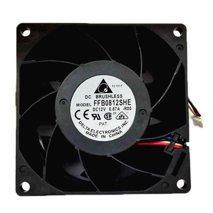 FFB0812VHE 80*80*38mm 8cm 80mm 12V 0.57A  ball bearing cooling fan for Delta