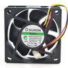 KDE2406PTV2 24V 1.2W 6CM 60mm wires silent frequency converter cooling fan 60*60*25MM