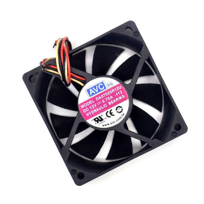 DA07020R12U Server-Quadratlüfter 7020, 70 mm, 70 x 70 x 20 mm, DC 12 V, 0,7 A, Lüfter