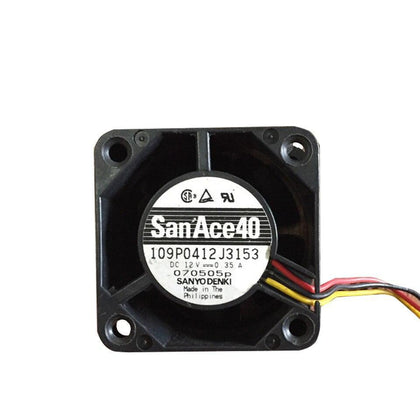 4028 4cm 40mm winds of fan 12V 0.35A double ball 109P0412J3153 cooling fan 40*40*28mm