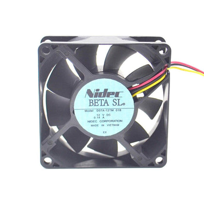 D07A-12TM 7025 70mm CPU Silent cooling Fan 12V 0.14A