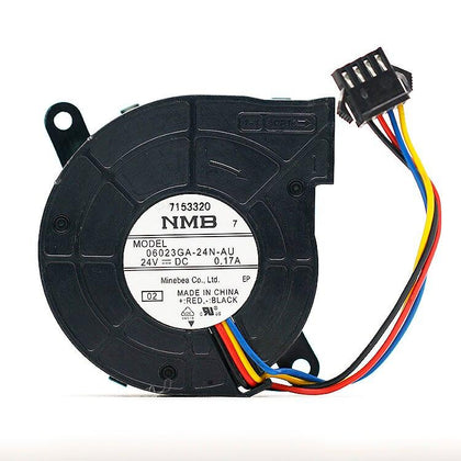 For NMB 06023GA-24N-AU 24V 0.17A 6CM 6020 Four-Wire PWM Projector Turbo cooling Fan