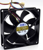 For AVC 9025 9225 DS09225B12U 4-wire double ball temperature control PWM cooling fan